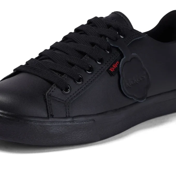 Jugend Unisex Tovni Lacer Leder Schwarz
