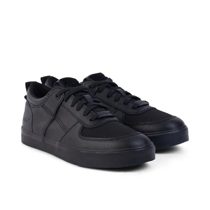 Jugend Unisex Tovni Lo Mix Mesh Leder Schwarz