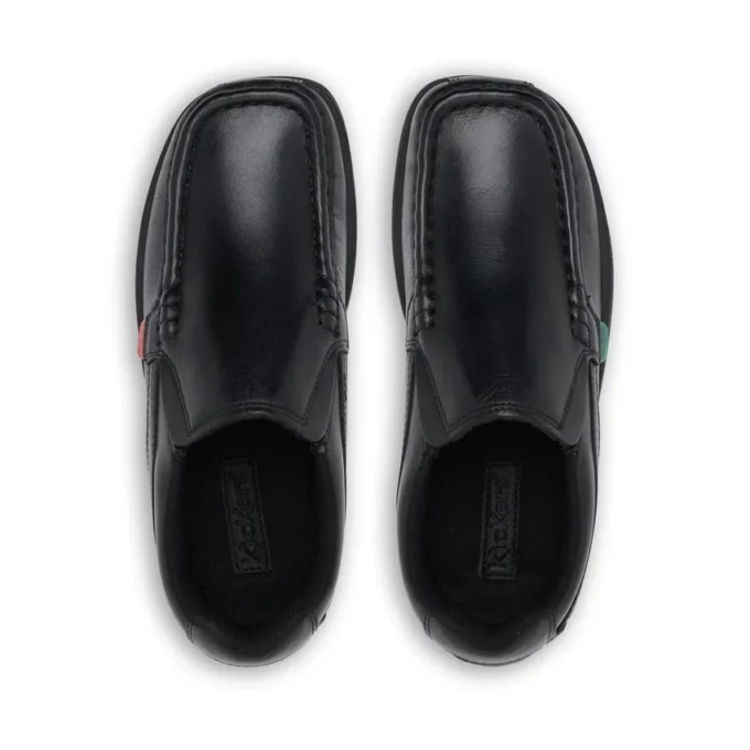 Junior Boys Fragma Slip Leder Schwarz Junior Boys Fragma Slip Leder Schwarz