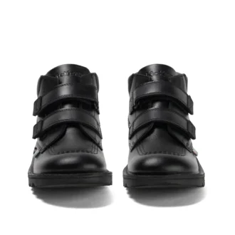 Junior Boys Kick Hi Roll Leder Schwarz