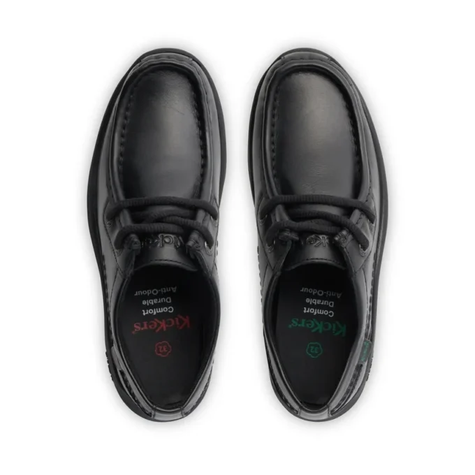 Junior Boys Reasan Moc Leder Schwarz Junior Boys Reasan Moc Leder Schwarz