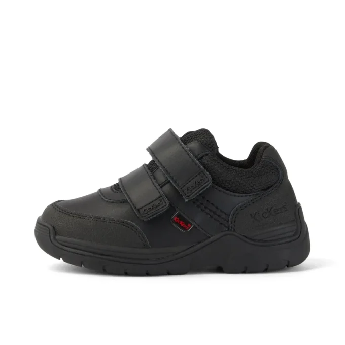 Junior Boys Stomper Mid Leder Schwarz Junior Boys Stomper Mid Leder Schwarz