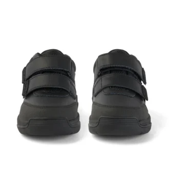 Stomper Mid Leder für kleine Jungen, schwarz