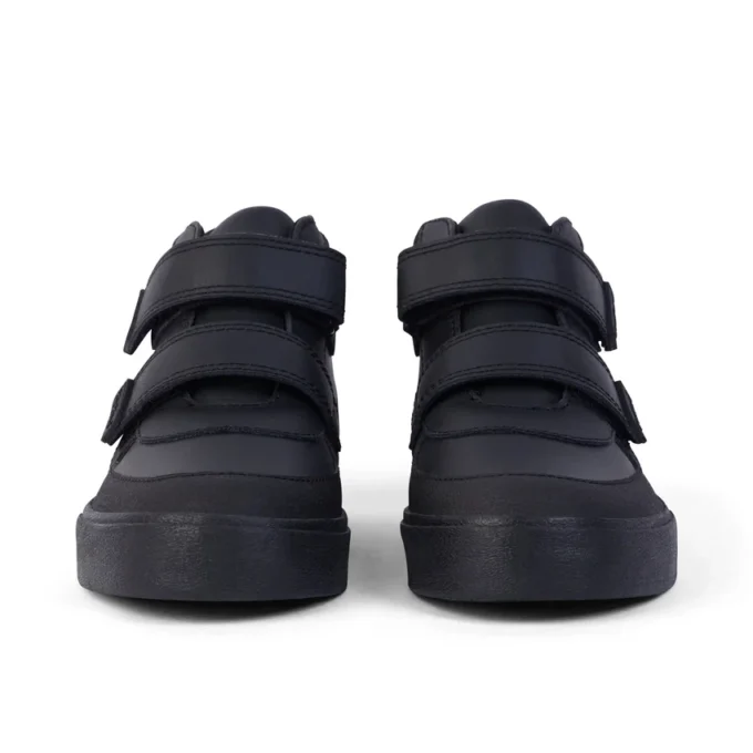 Junior Boys Tovni Scuff Hi Leder Schwarz