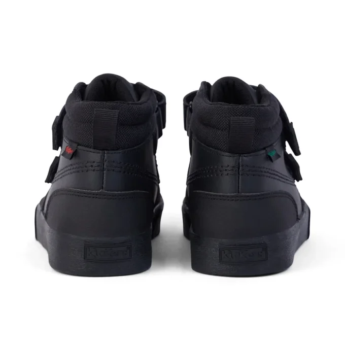 Junior Boys Tovni Scuff Hi Leder Schwarz