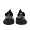 Junior Damen Kenzi T-Bar Lackleder Schwarz