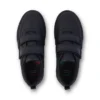 Junior Jungen Tovni Scuff Lo Leder Schwarz