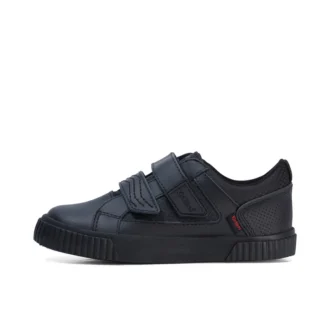 Junior Jungen Tovni Twin Flex Leder Schwarz