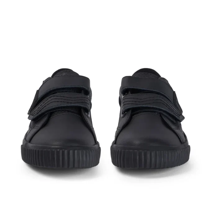 Junior Jungen Tovni Twin Flex Leder Schwarz