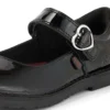 Junior Mädchen Adlar Heart Mj Lackleder Schwarz Junior Mädchen Adlar Heart Mj Lackleder Schwarz