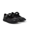 Junior Mädchen Adlar MJ Scallop Leder Schwarz Junior Mädchen Adlar MJ Scallop Leder Schwarz
