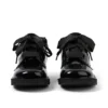 Junior Mädchen Kick Hi Ribbon Lackleder Schwarz Junior Mädchen Kick Hi Ribbon Lackleder Schwarz