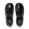 Junior Mädchen Kick T-Bar Lederalternative Lackleder Schwarz Junior Mädchen Kick T-Bar Lederalternative Lackleder Schwarz