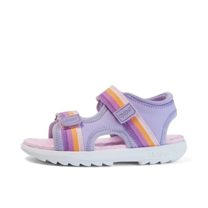 Junior Mädchen Kickster Sandale Lila Junior Mädchen Kickster Sandale Lila