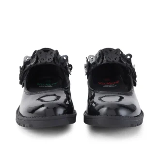 Junior Mädchen Lachly Butterfly MJ Lackleder Schwarz