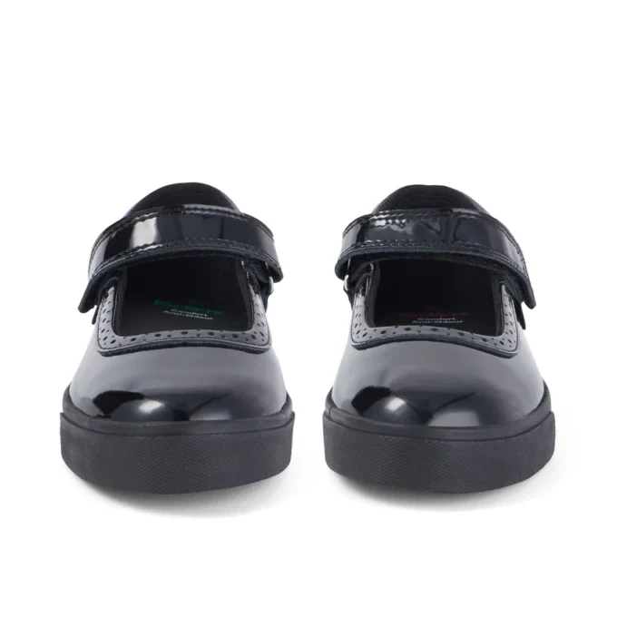 Junior Mädchen Tovni Brogue MJ Lackleder Schwarz Junior Mädchen Tovni Brogue MJ Lackleder Schwarz
