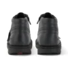 Junior Unisex Kick Hi Zip Leder-Alternative Schwarz Junior Unisex Kick Hi Zip Leder-Alternative Schwarz