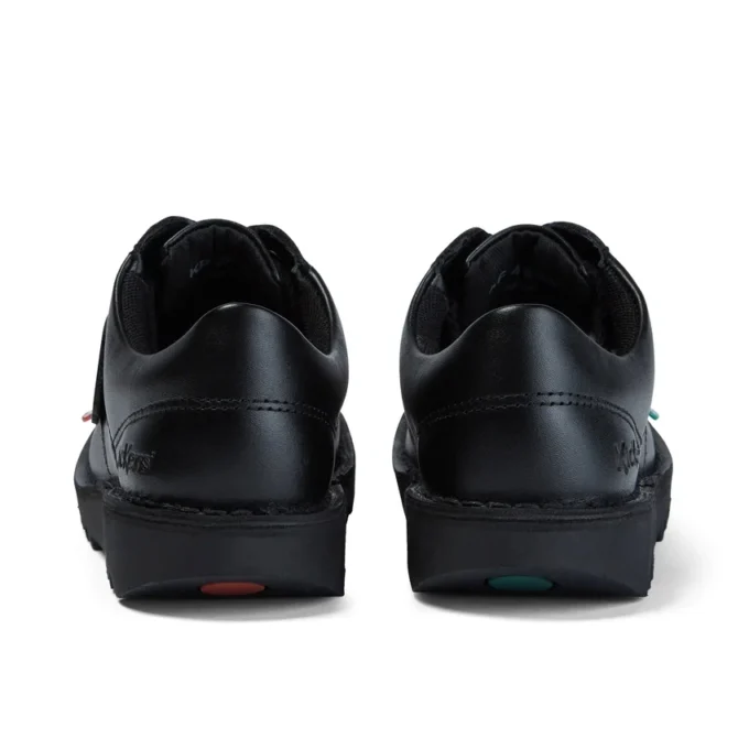 Junior Unisex Kick Lo Leder Schwarz Junior Unisex Kick Lo Leder Schwarz