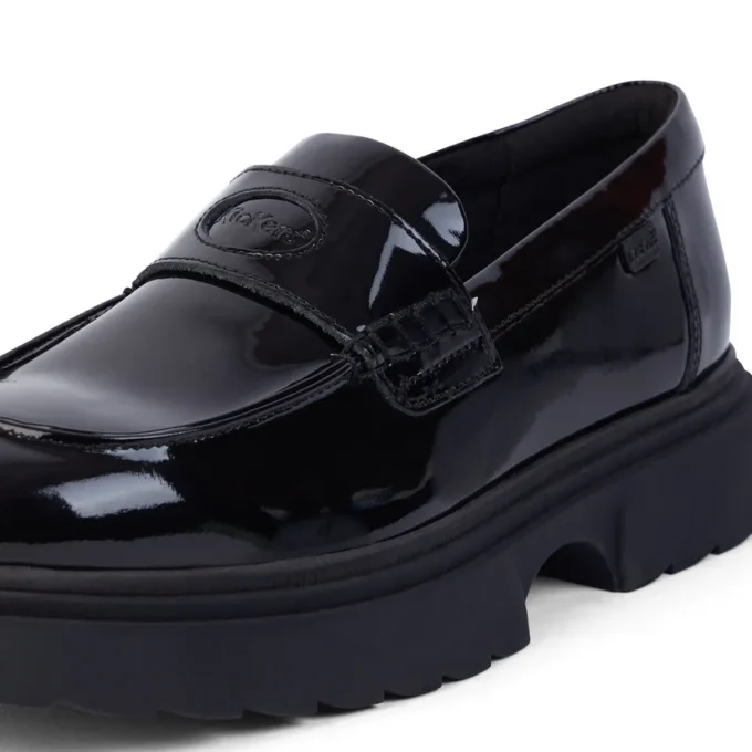 Kenzi Loafer für junge Damen, Leder, schwarz Kenzi Loafer für junge Damen, Leder, schwarz