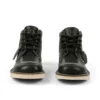 Kick Hi aus genarbtem Leder für Erwachsene, Unisex, Mains, Dunkelgrün