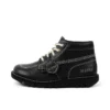 Kick Hi aus genarbtem Leder für Erwachsene, Unisex, Mains, Grau