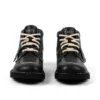 Kick Hi aus genarbtem Leder für Erwachsene, Unisex, Mains, Grau