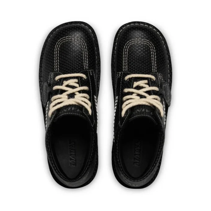 Kick Hi aus genarbtem Leder für Erwachsene, Unisex, Mains, Grau