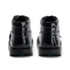 Kick Hi für Erwachsene, Damen, Leder, Lackleder-Optik, Schwarz