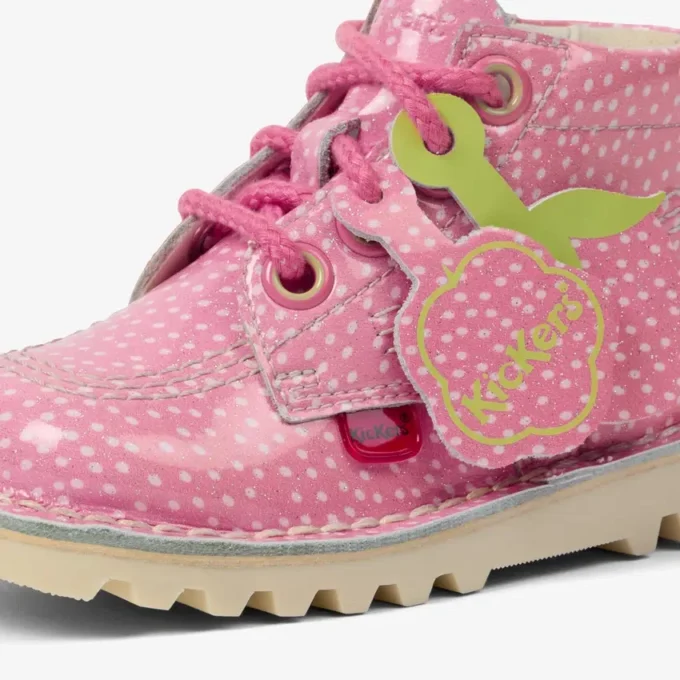 Kick Hi Fruit für Kleinkinder, Unisex, Lackleder, Rosa Kick Hi Fruit für Kleinkinder, Unisex, Lackleder, Rosa