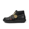 Kick Hi Goldie Stiefel für Erwachsene, Unisex, Schwarz