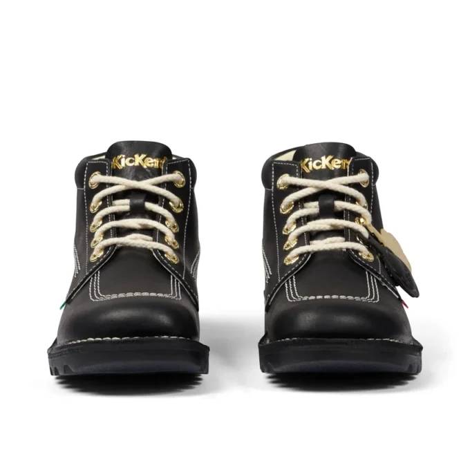 Kick Hi Goldie Stiefel für Erwachsene, Unisex, Schwarz