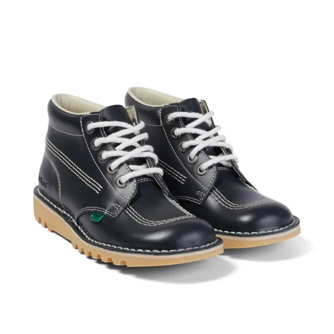Kick Hi Leder für Damen, Marineblau
