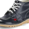 Kick Hi Leder für Damen, Marineblau