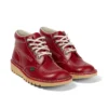 Kick Hi Leder für Erwachsene, Damen, Rot