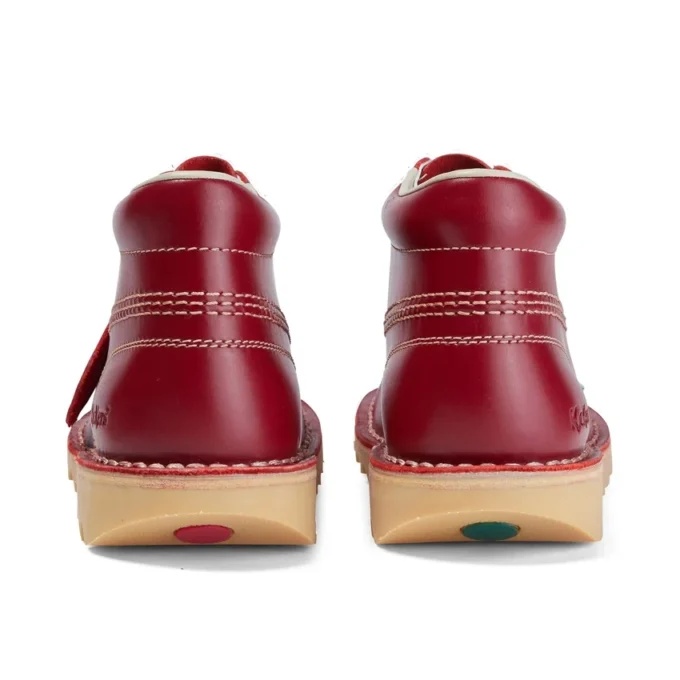 Kick Hi Leder für Erwachsene, Damen, Rot