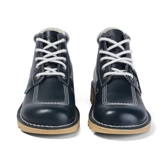 Kick Hi Leder für Herren, Marineblau