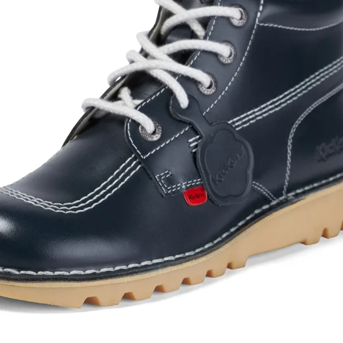Kick Hi Leder für Herren, Marineblau