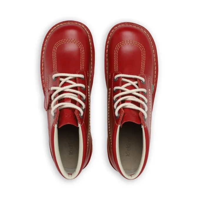 Kick Hi Leder Rot für Herren