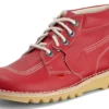 Kick Hi Lederalternative für Erwachsene, Unisex, Rot