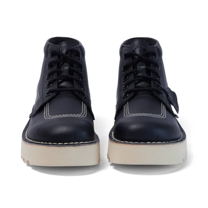 Kick Hi Stack Leder Alternative Schwarz für Erwachsene (Unisex)