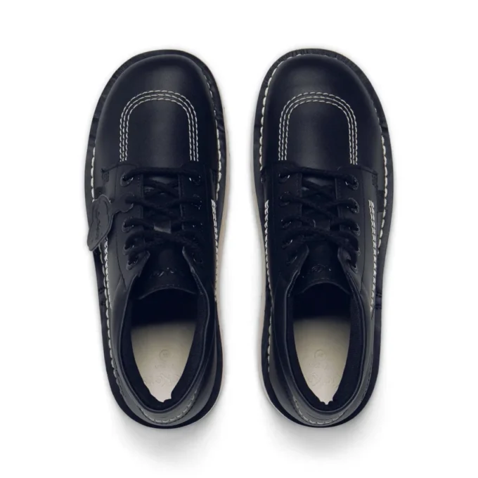 Kick Hi Stack Leder Alternative Schwarz für Erwachsene (Unisex)