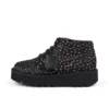 Kick Hi Stack Spot Leder Schwarz für Erwachsene (Unisex)