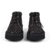 Kick Hi Stack Spot Leder Schwarz für Erwachsene (Unisex)