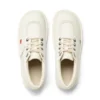 Kick Hi Unisex für Erwachsene, Lederalternative, Weiß