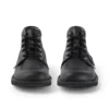 Kick Hi Unisex für Erwachsene, Lederimitat, Schwarz