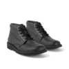 Kick Hi Unisex für Erwachsene, Lederimitat, Schwarz