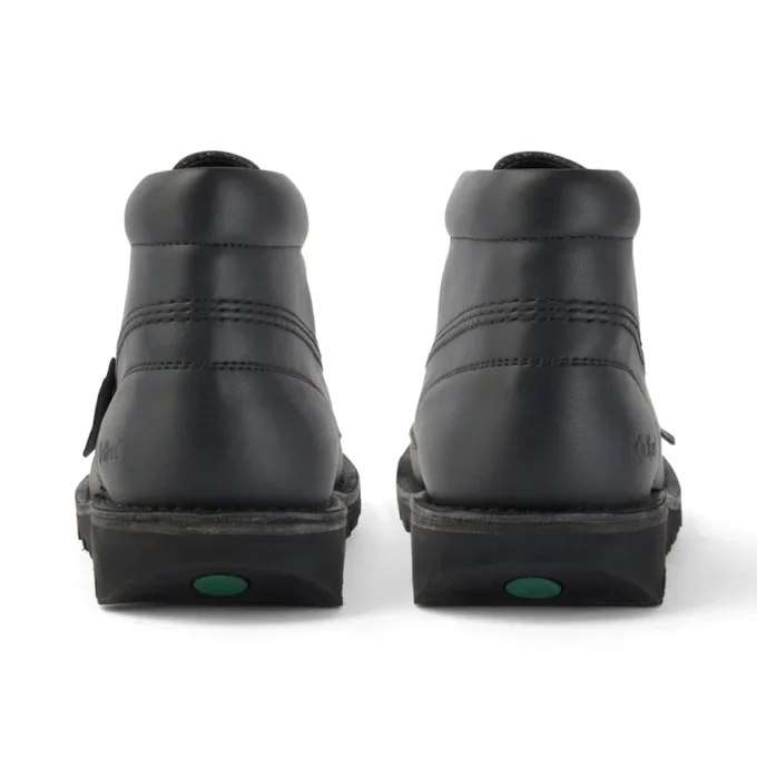 Kick Hi Unisex für Erwachsene, Lederimitat, Schwarz