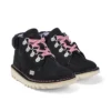 Kick Hi Winter Nubuk für Mädchen, schwarz