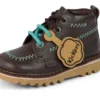 Kick Hi ZigZag Stiefel für Jungen, Leder, braun