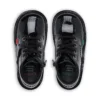 Kick Hi Zip für Kleinkinder, Unisex, Lackleder, Schwarz
